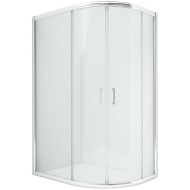 Душевой уголок New Trendy New Varia Chrome 100х80 K-0507 профиль Хром стекло прозрачное Душевой уголок New Trendy New Varia Chrome 100х80 K-0507 профиль Хром стекло прозрачное