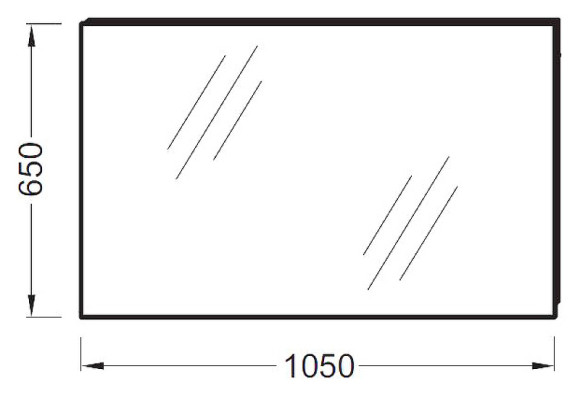 Зеркало Jacob Delafon Odeon Up 105 EB1084-NF подвесное Зеркало Jacob Delafon Odeon Up 105 EB1084-NF подвесное