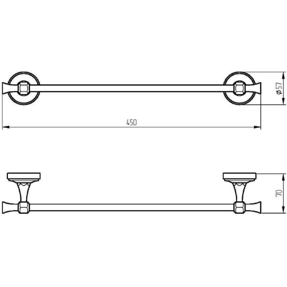 Полотенцедержатель Migliore Fortuna 27660 Золото Полотенцедержатель Migliore Fortuna 27660 Золото