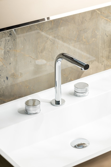 Смеситель для раковины Boheme Prestige 152-CR-PR Хром