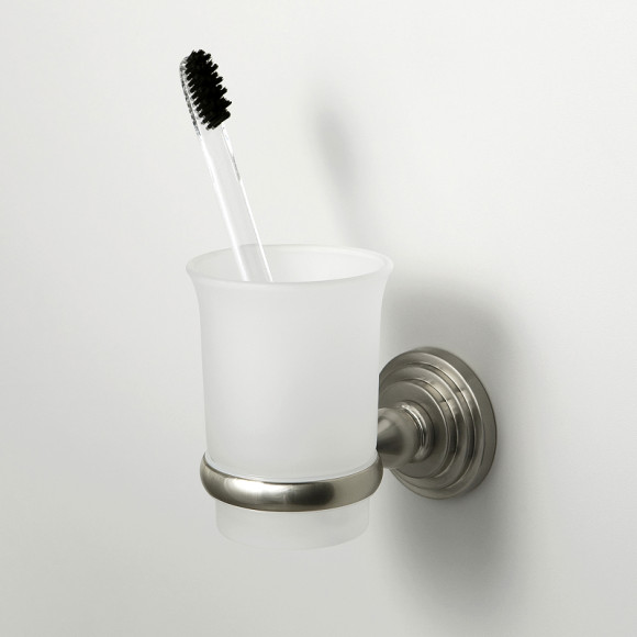 Стакан для зубных щеток WasserKRAFT Ammer K-7028 Хром матовый Стакан для зубных щеток WasserKRAFT Ammer K-7028 Хром матовый