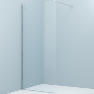 Душевая перегородка Iddis Slide 90 SLI8CS9i23 профиль Хром стекло прозрачное