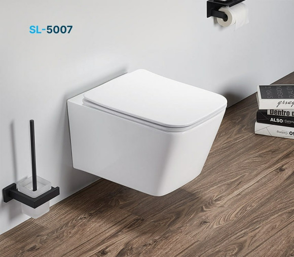 Унитаз SantiLine SL-5007 подвесной с сиденьем Микролифт