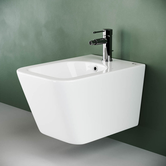 Биде Ceramicanova Metric CN3008 подвесное Белое Биде Ceramicanova Metric CN3008 подвесное Белое