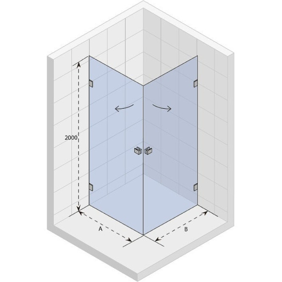Душевой уголок Riho SZ Scandic NXT Х209 87х87 L/P G001102120 (GX12032C0) профиль Хром стекло прозрачное Душевой уголок Riho SZ Scandic NXT Х209 87х87 L/P G001102120 (GX12032C0) профиль Хром стекло прозрачное