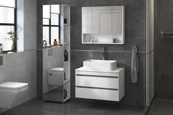 Зеркальный шкаф Vigo Urban 80 zsh.URB.80 Белый