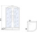 Душевая кабина River Dunay 80x80 ТН 10000003137 с поддоном Душевая кабина River Dunay 80x80 ТН 10000003137 с поддоном