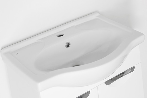 Тумба под раковину Style Line Жасмин 60 Белый глянец Тумба под раковину Style Line Жасмин 60 Белый глянец