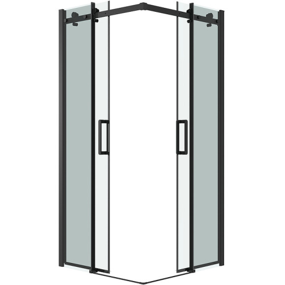 Душевой уголок Grossman Classic 90х90 300.K33.04.9090.21.00 профиль Черный матовый стекло прозрачное Душевой уголок Grossman Classic 90х90 300.K33.04.9090.21.00 профиль Черный матовый стекло прозрачное