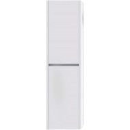 Шкаф пенал Art&Max Family-1500-2A-SO-BL подвесной Белый глянец