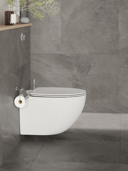 Унитаз Orange C07-150W подвесной с сиденьем Микролифт Унитаз Orange C07-150W подвесной с сиденьем Микролифт