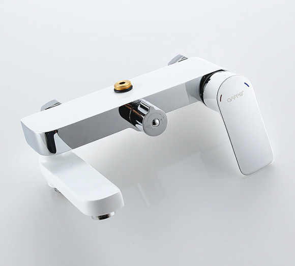 Душевая система Gappo G48 G2448 Белая Хром