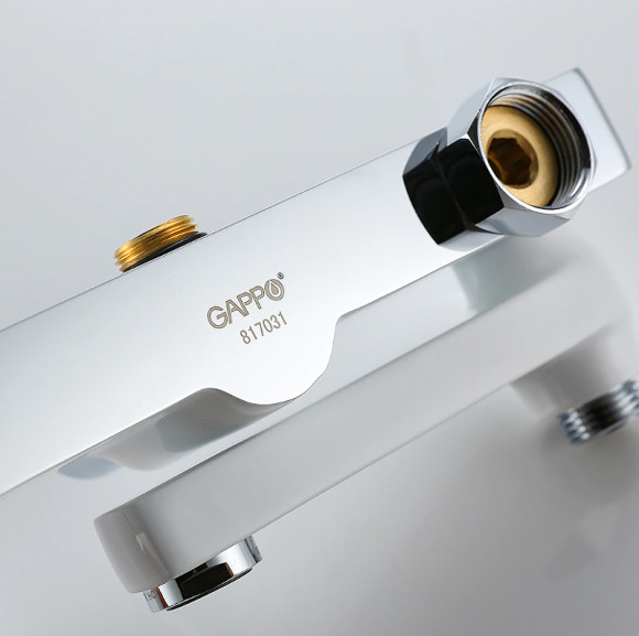 Душевая система Gappo G48 G2448 Белая Хром