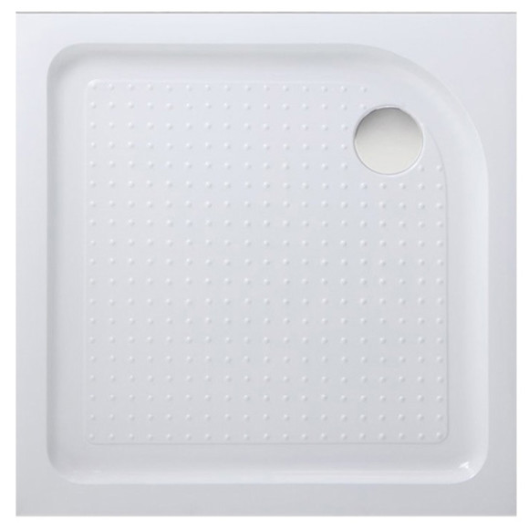 Акриловый поддон для душа BelBagno Tray 80x80x15 Белый  с антискользящим покрытием