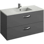 Тумба под раковину Jacob Delafon Ola 100 EB392RU-N14 подвесная Серый антрацит