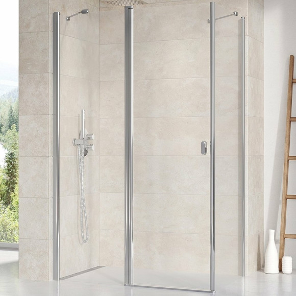 Душевая дверь Ravak Chrome CRV2-80 1QV40C00Z1 профиль Хром стекло Transparent Душевая дверь Ravak Chrome CRV2-80 1QV40C00Z1 профиль Хром стекло Transparent