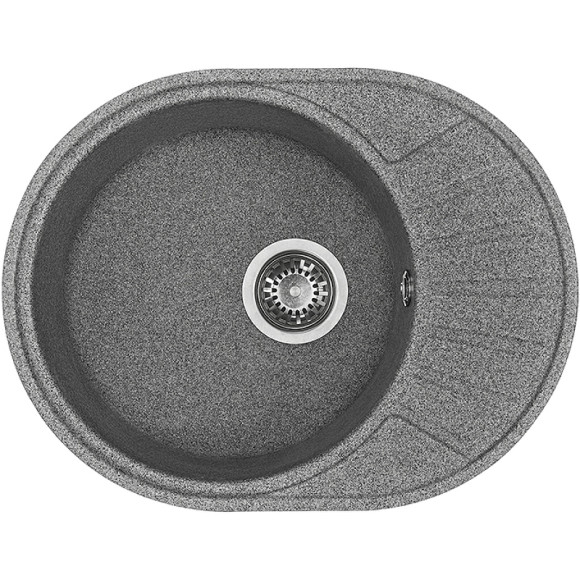 Кухонная мойка Aquaton Чезана 57 1A711232CS230 Серая