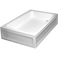 Акриловый поддон для душа RGW Acrylic B/CL-S 100x80 16180280-51 Белый Акриловый поддон для душа RGW Acrylic B/CL-S 100x80 16180280-51 Белый