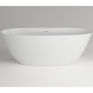 Ванна из искусственного камня Plumberia Selection VELOMA 170BO 170x75 Белая матовая без гидромассажа Ванна из искусственного камня Plumberia Selection VELOMA 170BO 170x75 Белая матовая без гидромассажа
