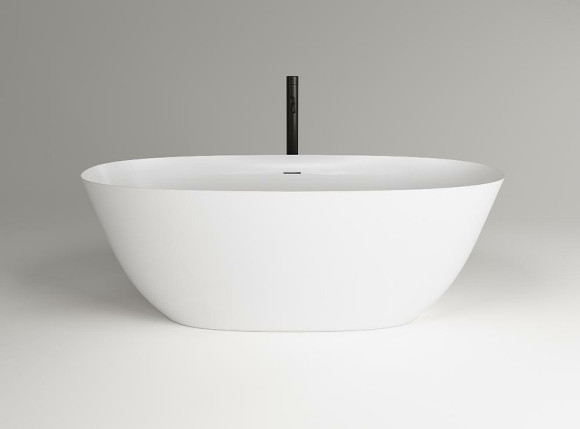 Ванна из искусственного камня Plumberia Selection VELOMA 170BO 170x75 Белая матовая без гидромассажа Ванна из искусственного камня Plumberia Selection VELOMA 170BO 170x75 Белая матовая без гидромассажа