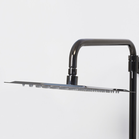 Душевая система WasserKRAFT Glan A16701 Черная глянцевая