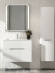 Шкаф пенал Jorno Modul 35 R Mоl.04.150/P/W подвесной Белый глянец