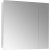 Зеркальный шкаф Aquaton Лондри 80 1A267202LH010 Белый глянцевый