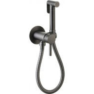 Гигиенический душ со смесителем CeramaLux KRS/008 Оружейная сталь