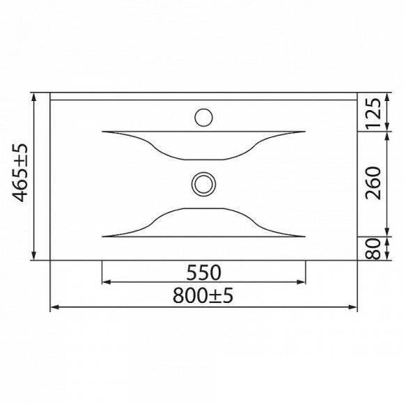 Раковина Iddis 80 0138000i28 Белая Раковина Iddis 80 0138000i28 Белая