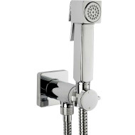 Гигиенический душ со смесителем Bossini Cube Brass E38001B.083 Черный хром Гигиенический душ со смесителем Bossini Cube Brass E38001B.083 Черный хром