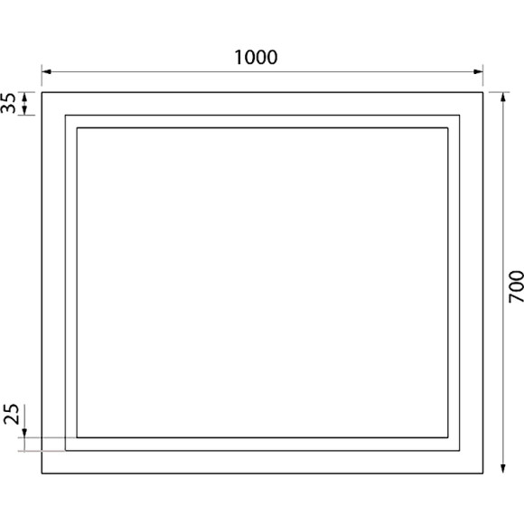 Зеркало Iddis Zodiac 100 ZOD1000i98 с подсветкой Белое Зеркало Iddis Zodiac 100 ZOD1000i98 с подсветкой Белое