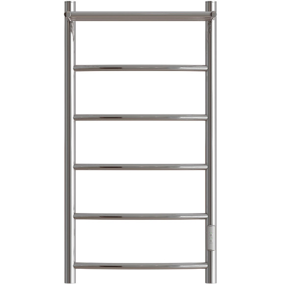 Электрический полотенцесушитель Point Афина PN04848P П5 400x800 с полкой, диммер справа Хром Электрический полотенцесушитель Point Афина PN04848P П5 400x800 с полкой, диммер справа Хром