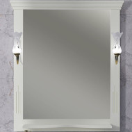 Зеркало Opadiris Риспекто 85 00-00007062 Слоновая кость с выключателем