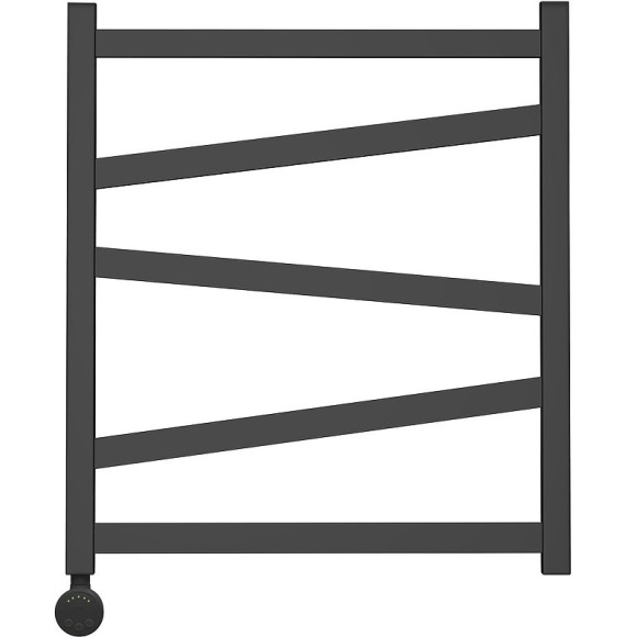 Электрический полотенцесушитель Point Феникс PN15156BE П5 500x600 левый/правый Черный Электрический полотенцесушитель Point Феникс PN15156BE П5 500x600 левый/правый Черный