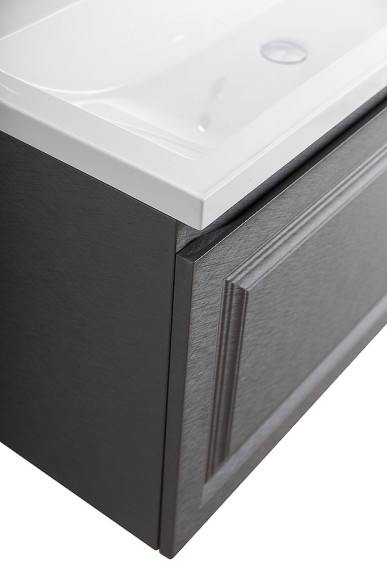 Тумба под раковину Cezares Giubileo 100 GIUBILEO-N-100-1C-SO-TIT-P подвесная Титан