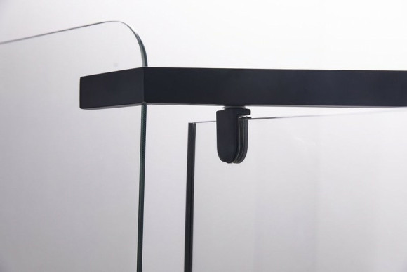 Душевой уголок Esbano ESR-7160B 90x90 ESUGR7160B профиль Черный матовый стекло прозрачное