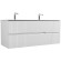 Тумба под раковину Cezares Duet-N 120 DUET-N-1200-2C-SO-FBS-P подвесная Ясень Белый Софт