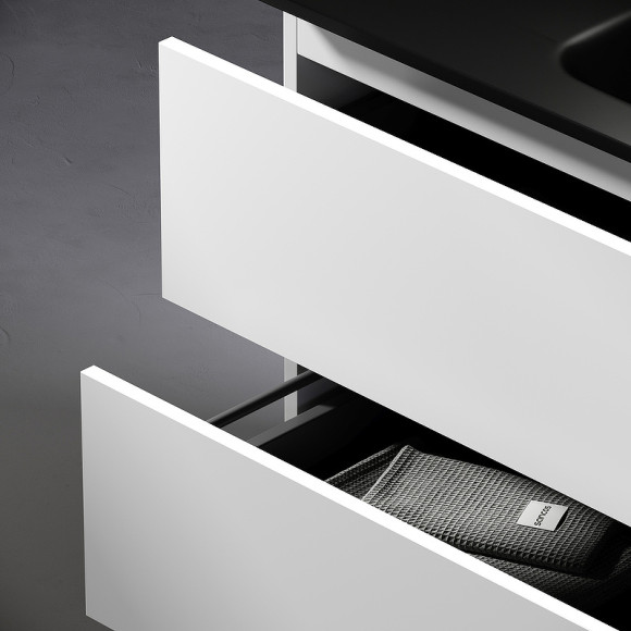 Тумба под раковину Sancos Urban 90 UR90W подвесная Белый глянец Тумба под раковину Sancos Urban 90 UR90W подвесная Белый глянец