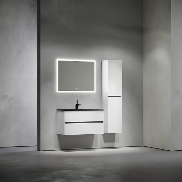 Тумба под раковину Sancos Urban 90 UR90W подвесная Белый глянец Тумба под раковину Sancos Urban 90 UR90W подвесная Белый глянец