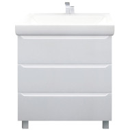 Тумба под раковину 1MarKa Кода 60Н У57594 Белая