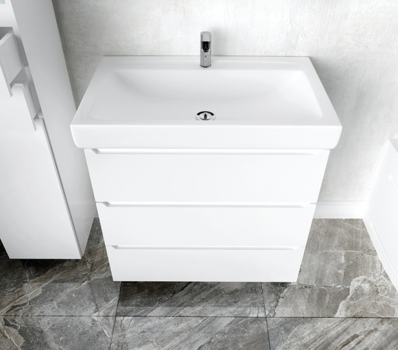 Тумба под раковину 1MarKa Кода 60Н У57594 Белая Тумба под раковину 1MarKa Кода 60Н У57594 Белая