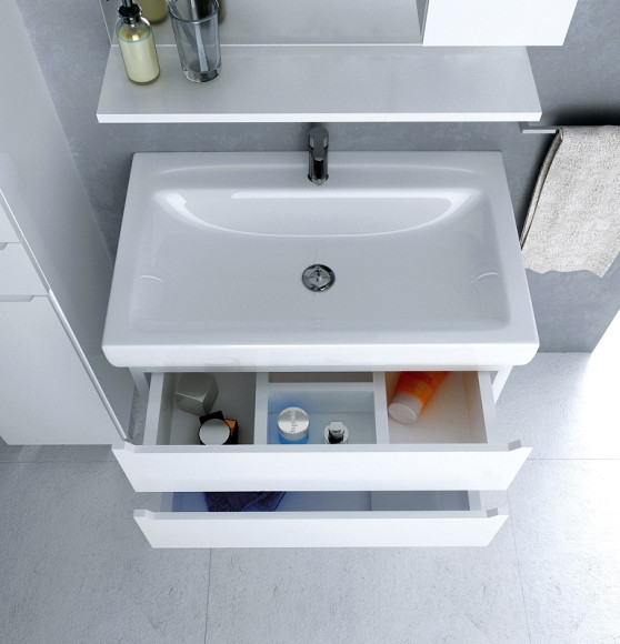 Тумба под раковину 1MarKa Кода 60Н У57594 Белая Тумба под раковину 1MarKa Кода 60Н У57594 Белая