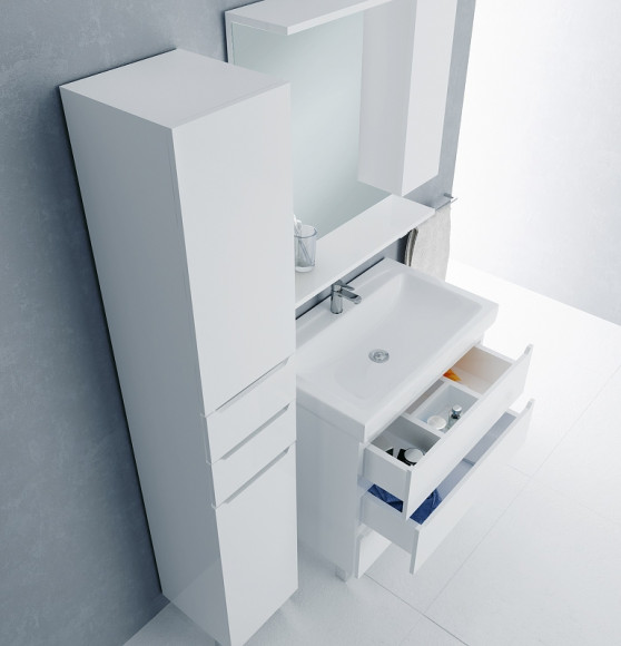 Тумба под раковину 1MarKa Кода 60Н У57594 Белая Тумба под раковину 1MarKa Кода 60Н У57594 Белая