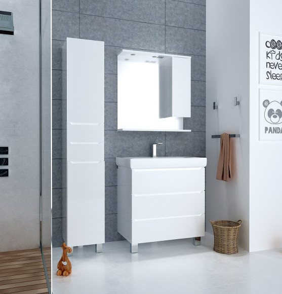 Тумба под раковину 1MarKa Кода 60Н У57594 Белая Тумба под раковину 1MarKa Кода 60Н У57594 Белая