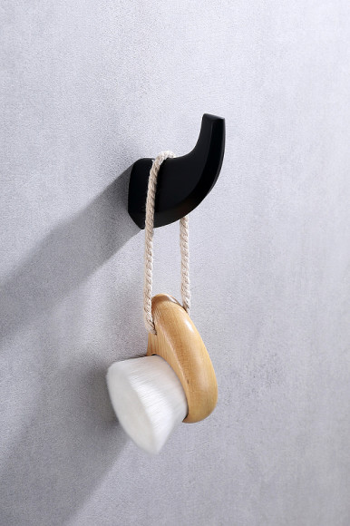 Крючок Abber Nord AA1550B Черный матовый Крючок Abber Nord AA1550B Черный матовый