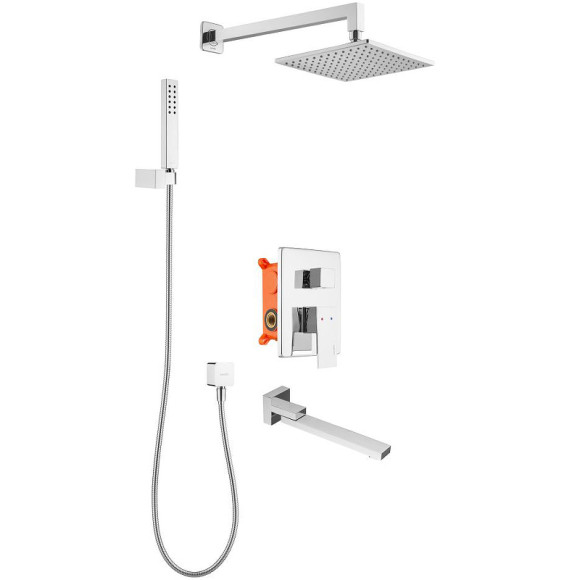 Душевая система Swedbe Platta 5546 Хром Душевая система Swedbe Platta 5546 Хром