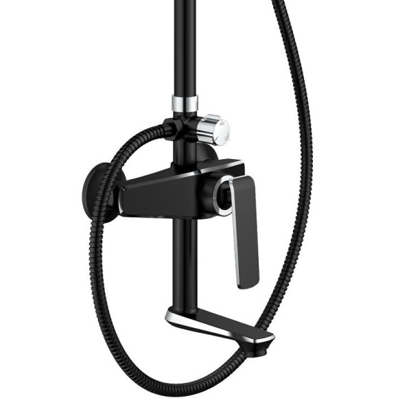 Душевая система Haiba HB24548-7 Черный Хром