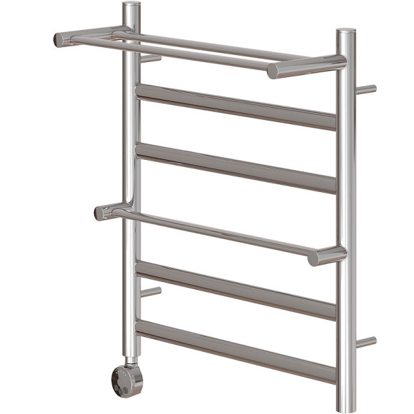 Электрический полотенцесушитель Point Артемида PN14156PE П4 500x600 c 2 полками левый/правый Хром Электрический полотенцесушитель Point Артемида PN14156PE П4 500x600 c 2 полками левый/правый Хром