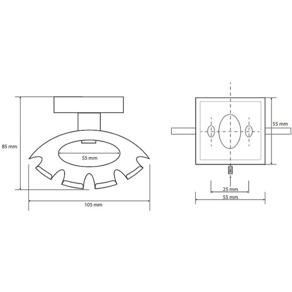 Держатель для зубных щеток Bemeta Beta 132110032 Хром