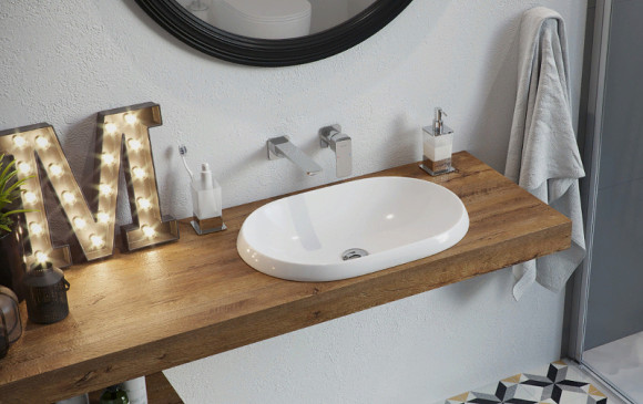 Раковина Excellent Lupio 60 CEAC.3818.600.WH Белая Раковина Excellent Lupio 60 CEAC.3818.600.WH Белая